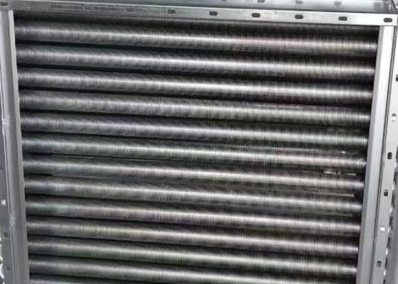 Lo scambiatore di calore di alluminio alettato di rame della metropolitana su misura ha fatto la dimensione
