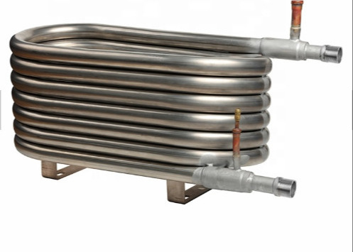 Basso consumo energetico coassiale di titanio dello scambiatore di calore per la fabbrica