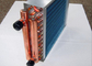 Alto scambiatore di calore di CA di flessibilità, aletta dell'alluminio della metropolitana di rame dello scambiatore di calore del congelatore