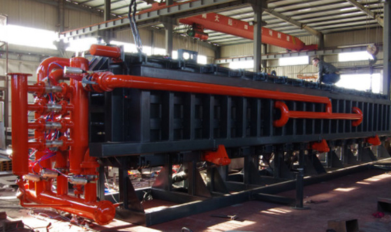 Macchina dell'estensore dello scambiatore di calore length1000mm che forma macchina 3/8&quot; spessore della parete
