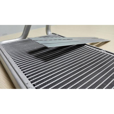 Metropolitana di aletta brasata refrigerante di singolo controllo dello scambiatore di calore della bobina del Microchannel 1MM