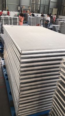 Scambiatore di calore del Microchannel, scambiatore di calore di alluminio del condizionatore d'aria